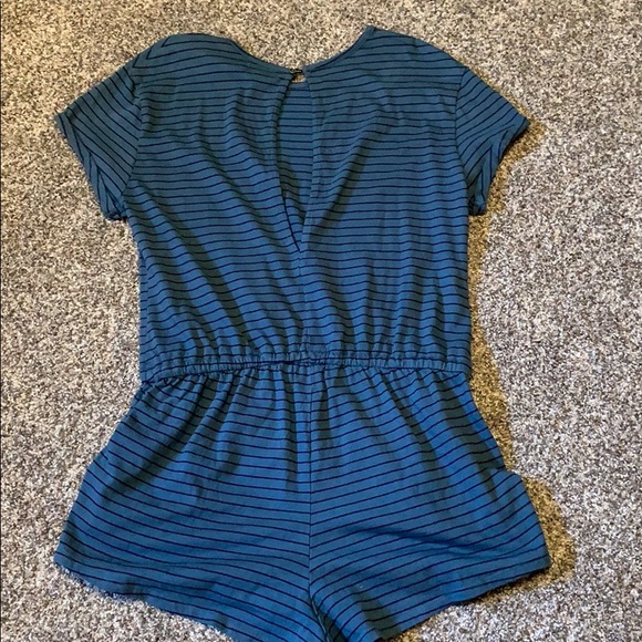 Urban Outfitters BDG Blue Striped Romper - Picture 5 of 5